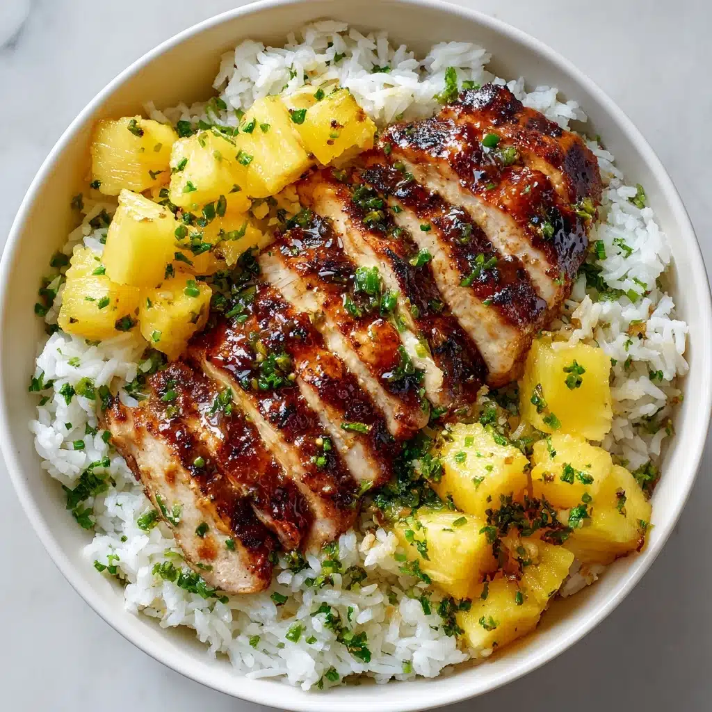 Pineapple Chicken and Rice Recipe - Recipe Image