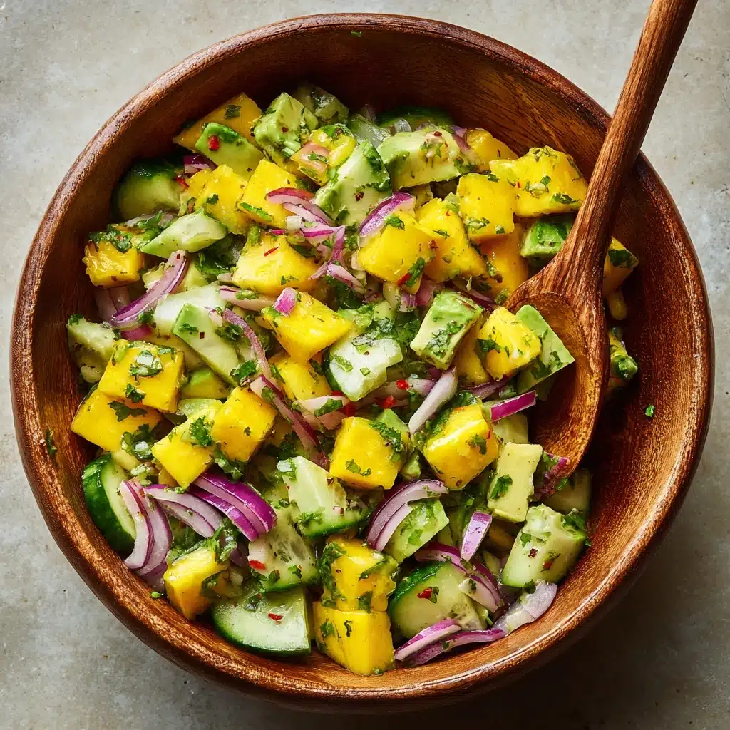 Healthy Mango Salad Recipe - Recipe Image