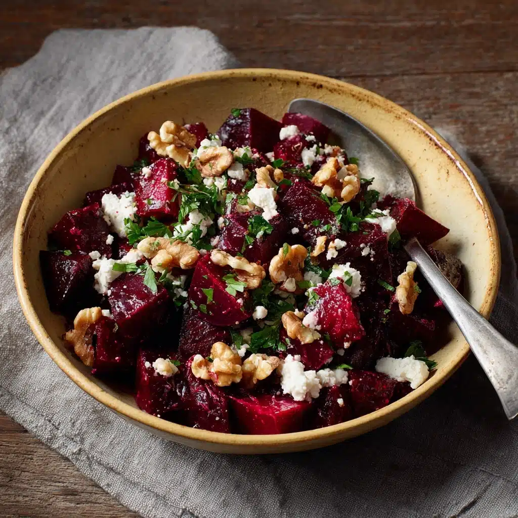 Beetroot Feta Walnut Salad Recipe 5 Beetroot Feta Walnut Salad Recipe - Recipe Image