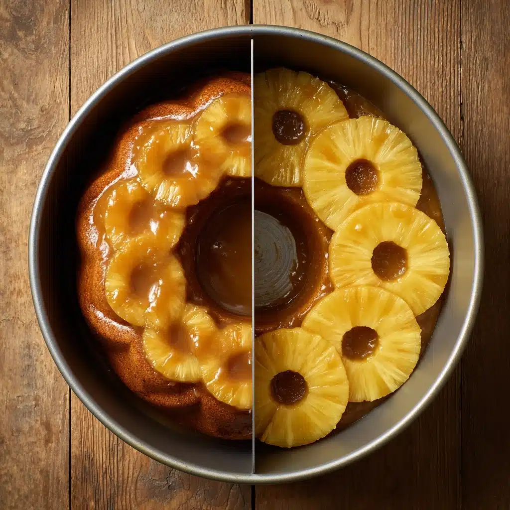 Pineapple Bundt Cake with Sweet Strawberries Recipe - Recipe Image