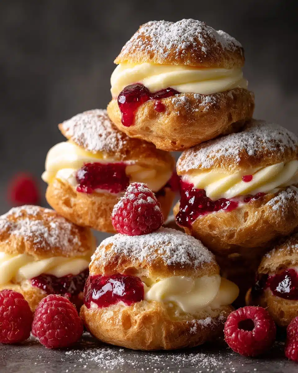 filled with a rich cream cheese filling Recipe