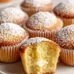 Fluffy Japanese Cotton Cheesecake Cupcakes You Must Try! Recipe