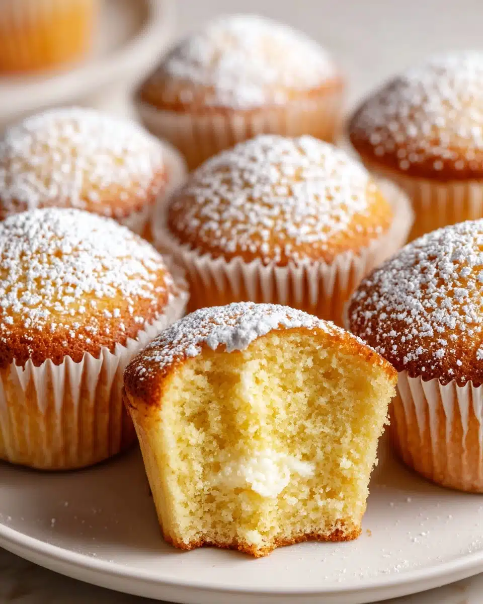 Fluffy Japanese Cotton Cheesecake Cupcakes You Must Try! Recipe