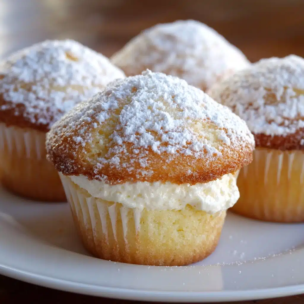 Fluffy Japanese Cotton Cheesecake Cupcakes You Must Try! Recipe - Recipe Image