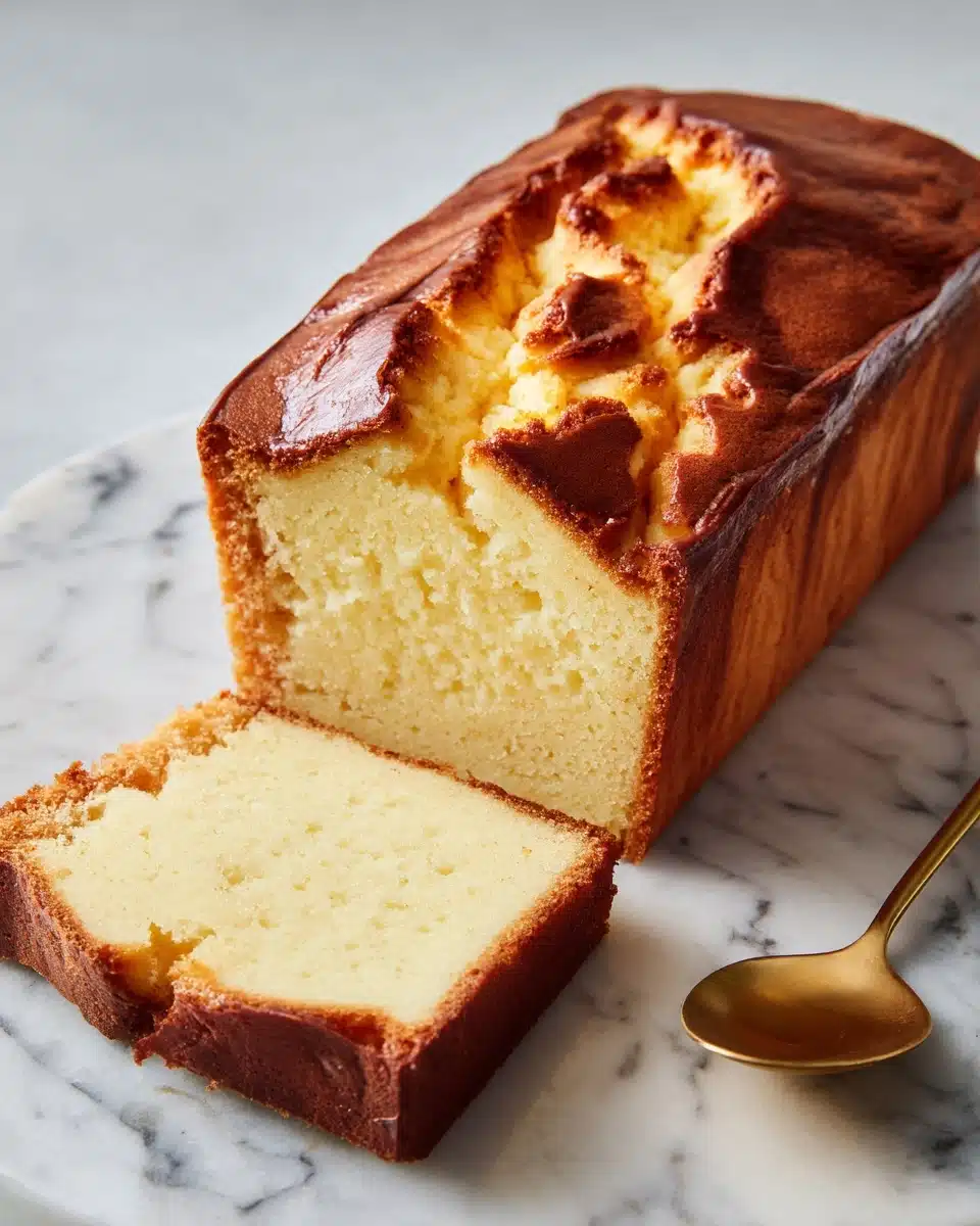 Burnt Basque Cheesecake in a Loaf Pan Recipe