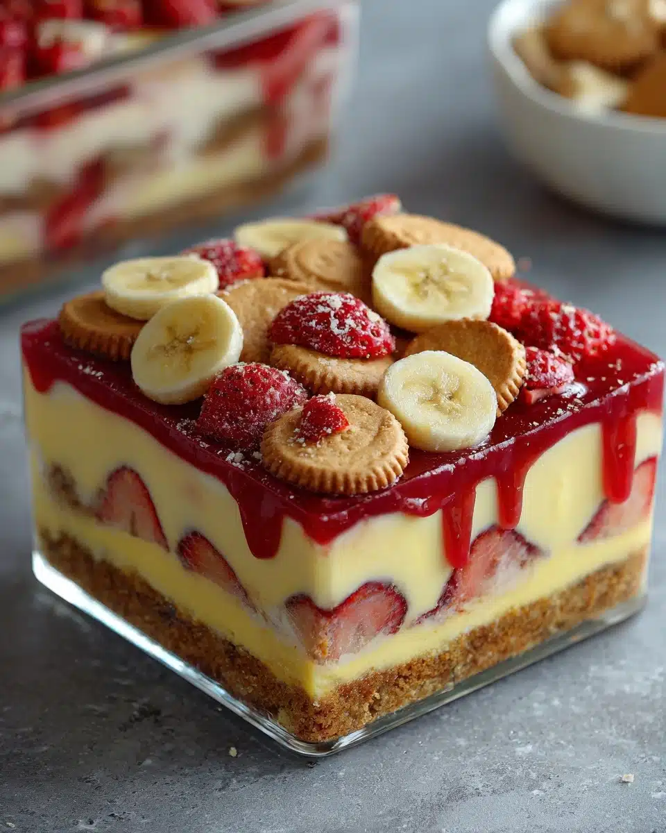 Strawberry Banana Pudding Dream Recipe