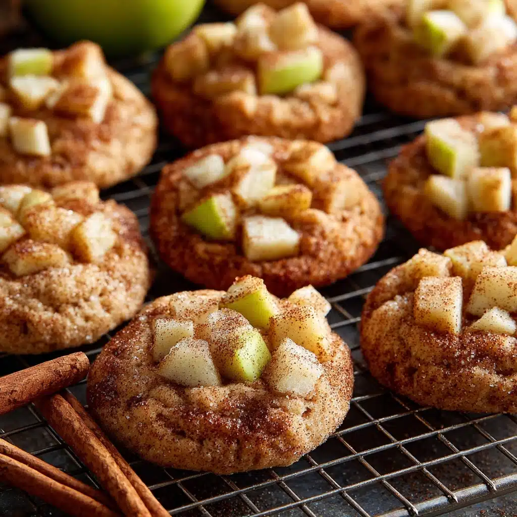 Spiced Apple Cinnamon Snickerdoodle Cookies Recipe - Recipe Image