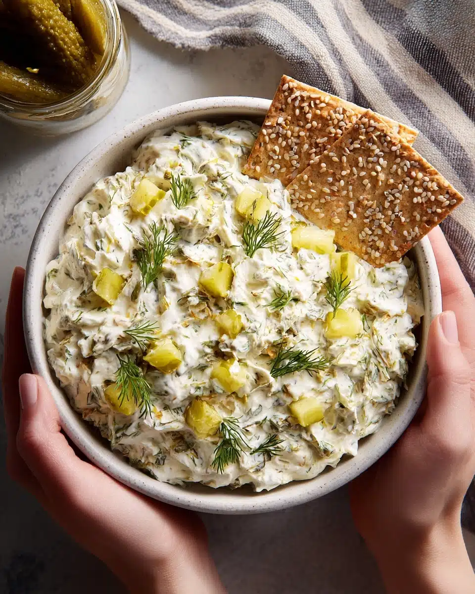 Dill Pickle Dip Recipe