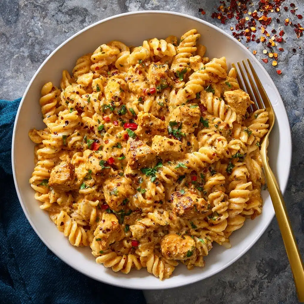 Creamy Tomato Chicken Pasta Recipe - Recipe Image