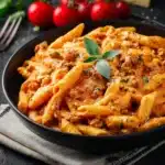 High Protein Creamy Beef Pasta Recipe