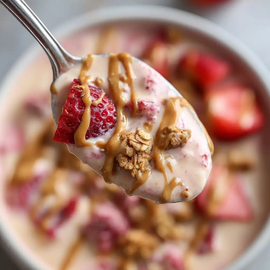 Easy Strawberry Banana Smoothie Bowl Recipe - Recipe Image