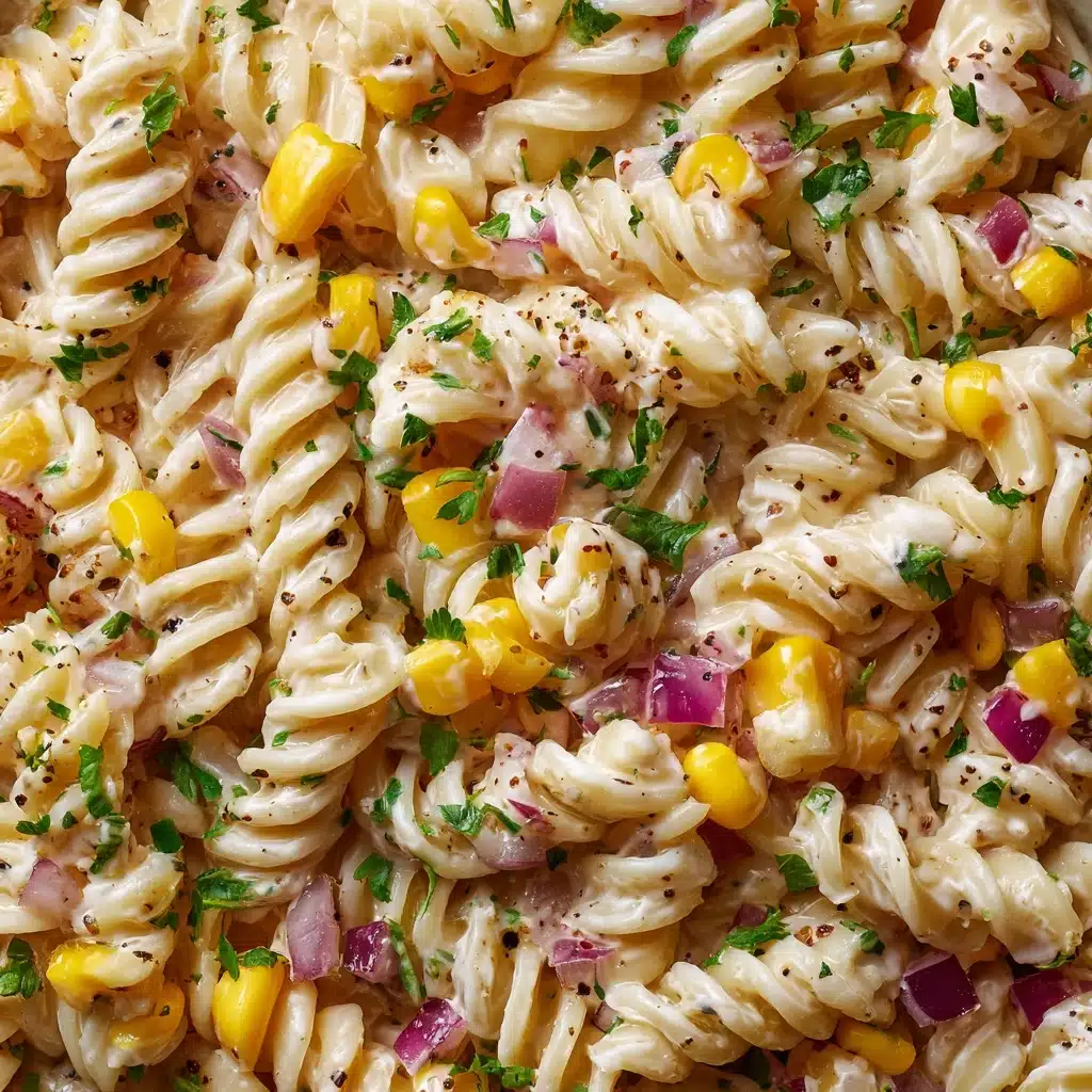 Street Corn Pasta Salad Recipe - Recipe Image