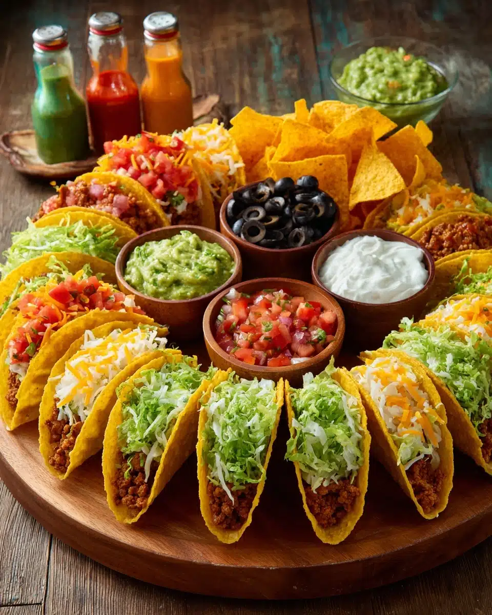 Easy Taco Recipe Dinner Board Recipe