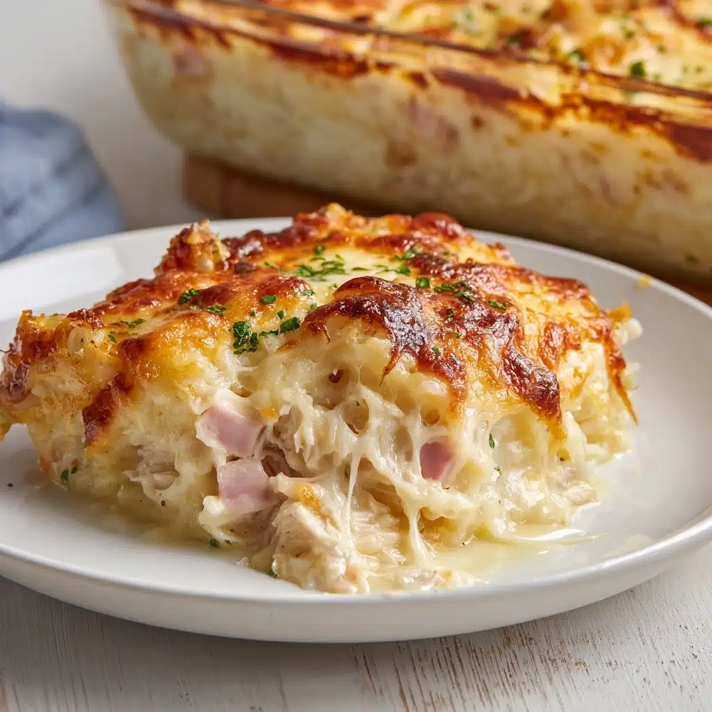 Chicken Cordon Bleu Casserole Recipe - Recipe Image
