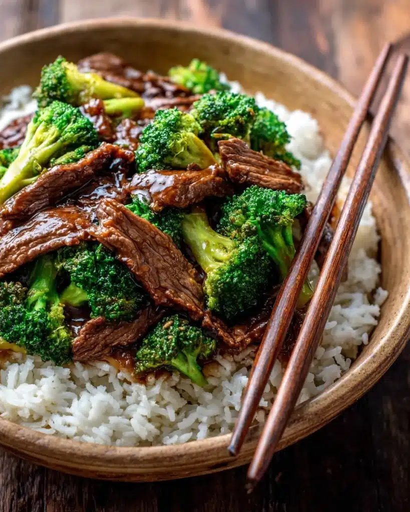 Chinese Beef and Broccoli (牛肉炒西兰花) Recipe