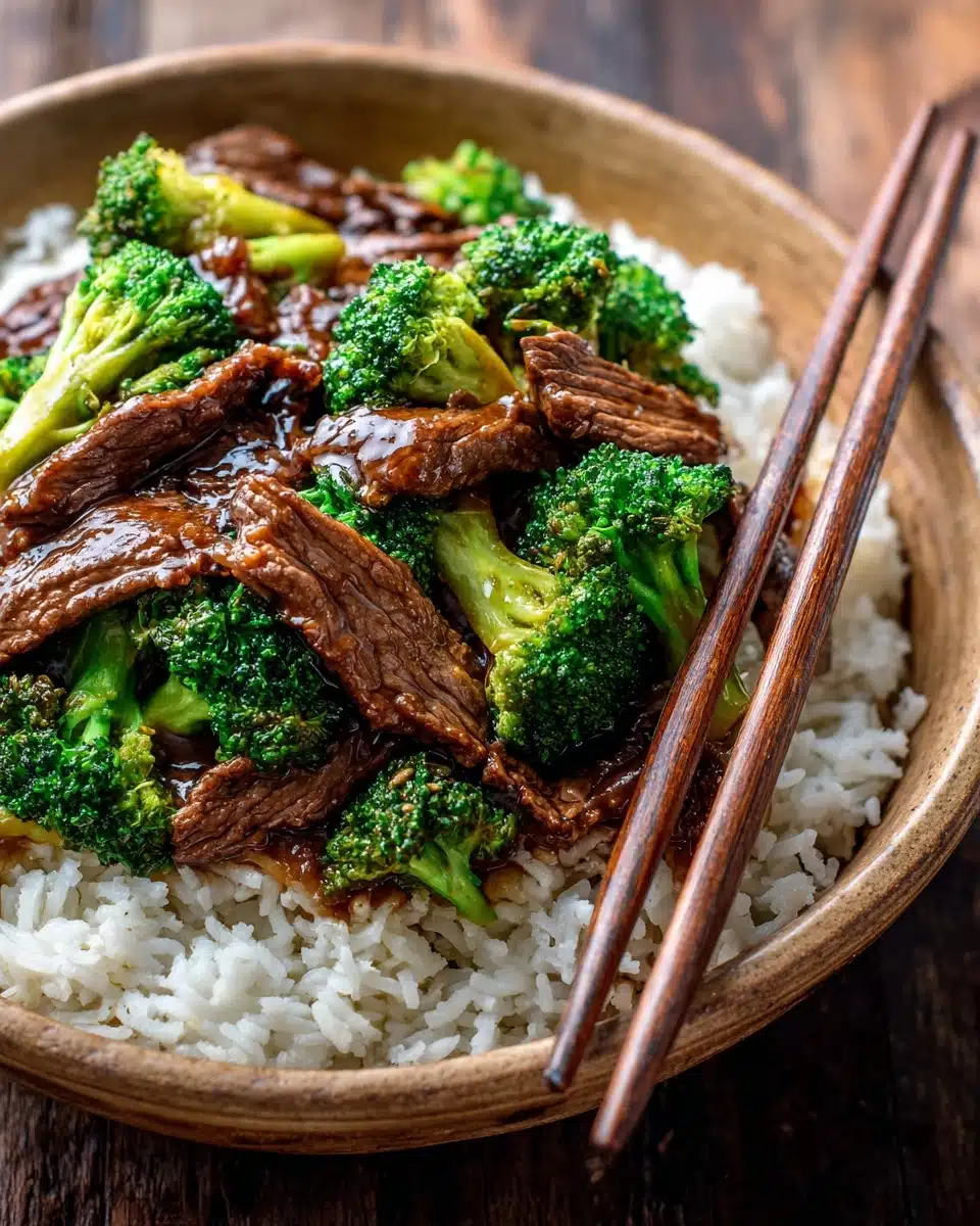Chinese Beef and Broccoli (牛肉炒西兰花) Recipe