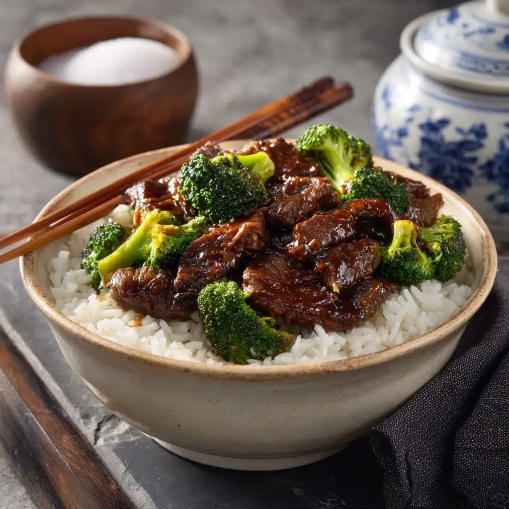 Chinese Beef and Broccoli (牛肉炒西兰花) Recipe - Recipe Image
