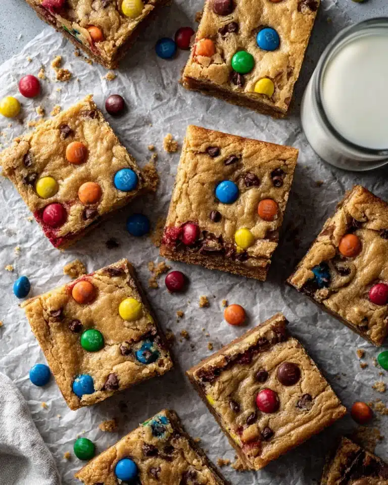 Monster Cookie Bars Recipe