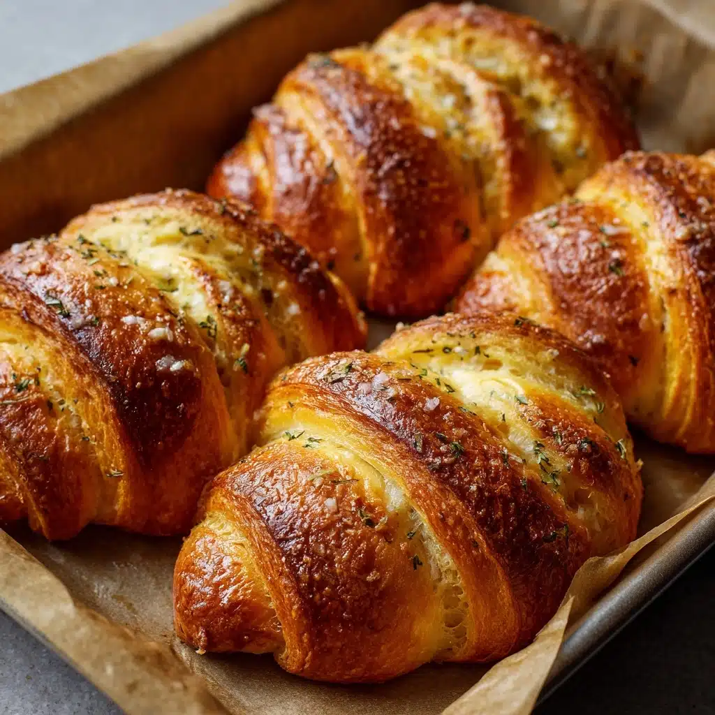 Cheesy Garlic Crescent Rolls Recipe - Recipe Image