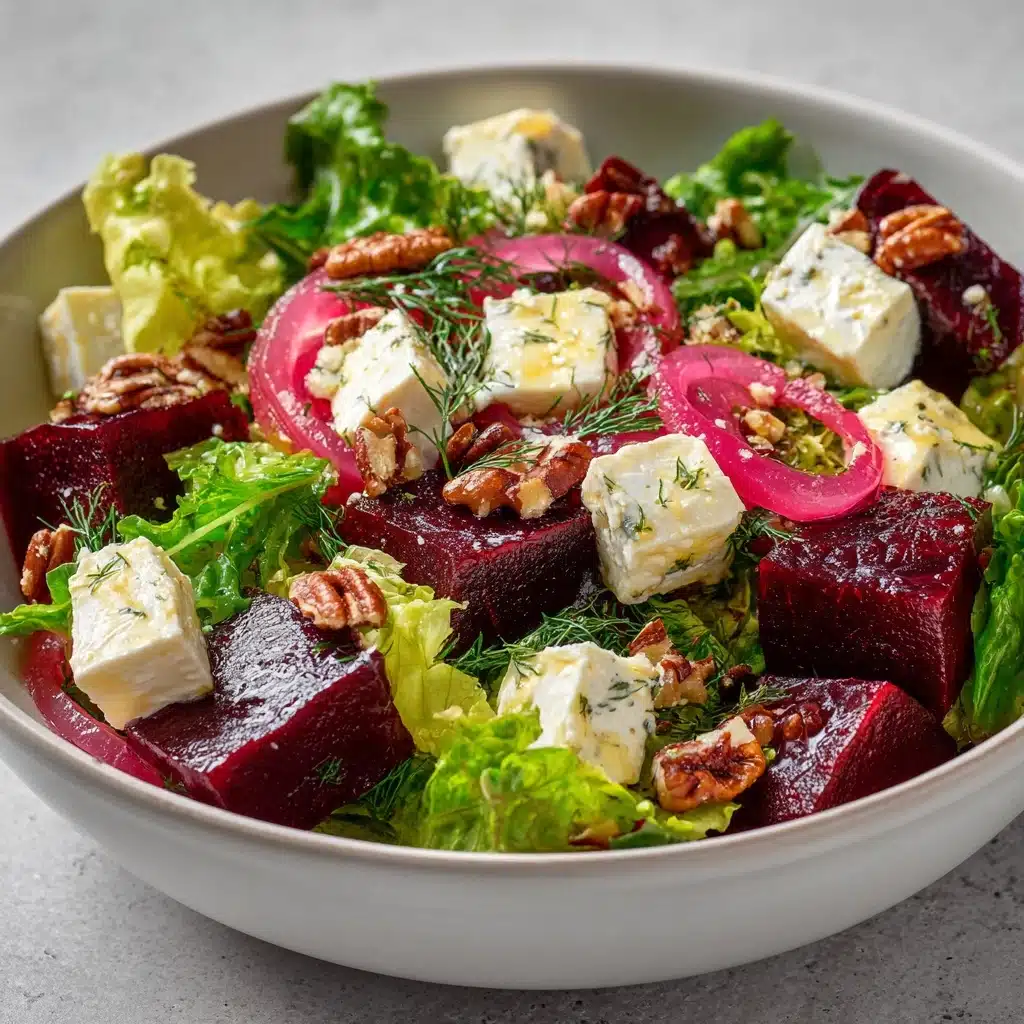 Beet Salad with Feta and Cucumber Recipe - Recipe Image