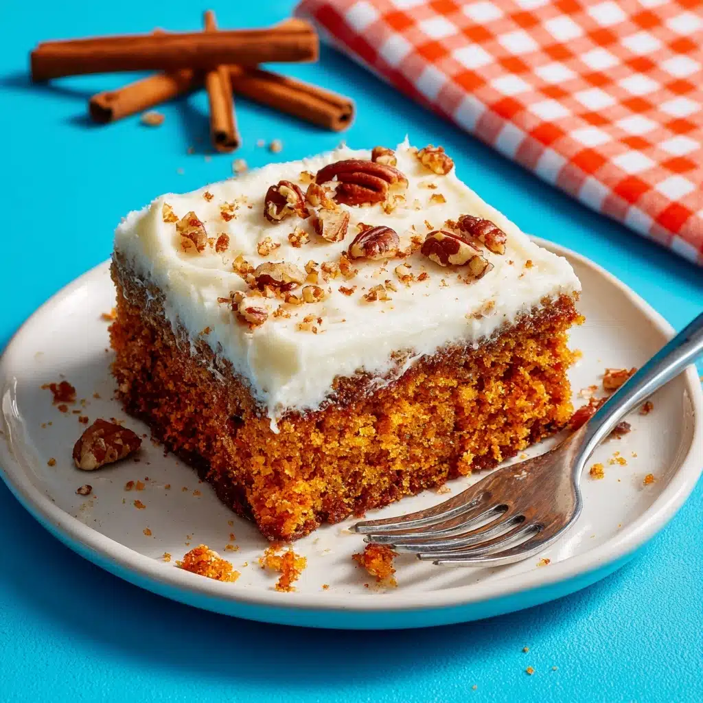 Pumpkin Poke Cake Recipe - Recipe Image