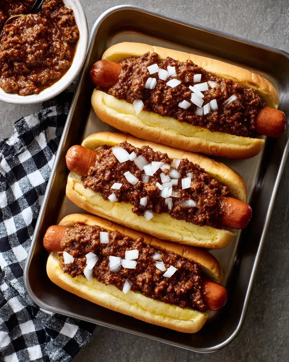 Crockpot Hot Dog Chili Recipe