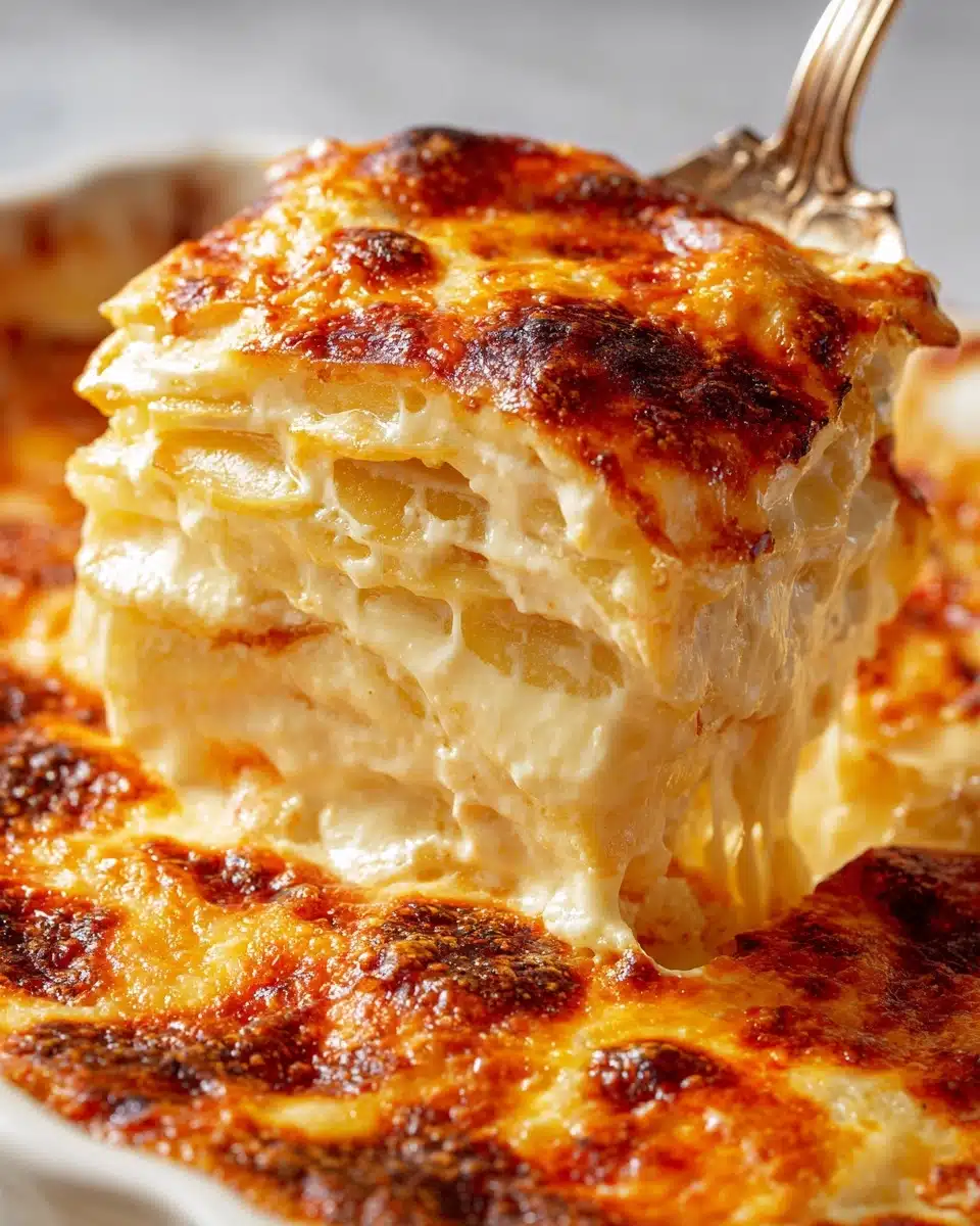 Copycat Ruth's Chris Potatoes au Gratin Recipe