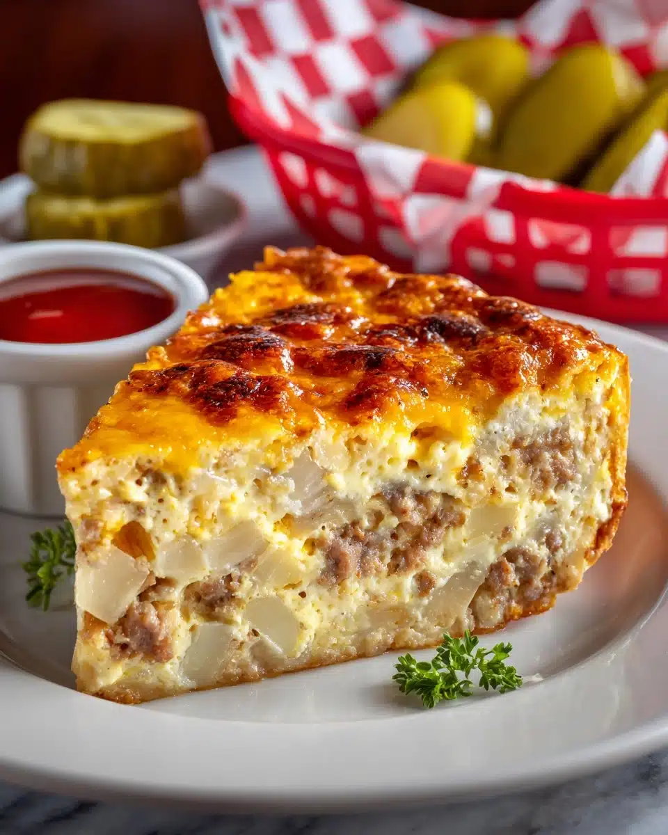 Cheeseburger Pie Recipe