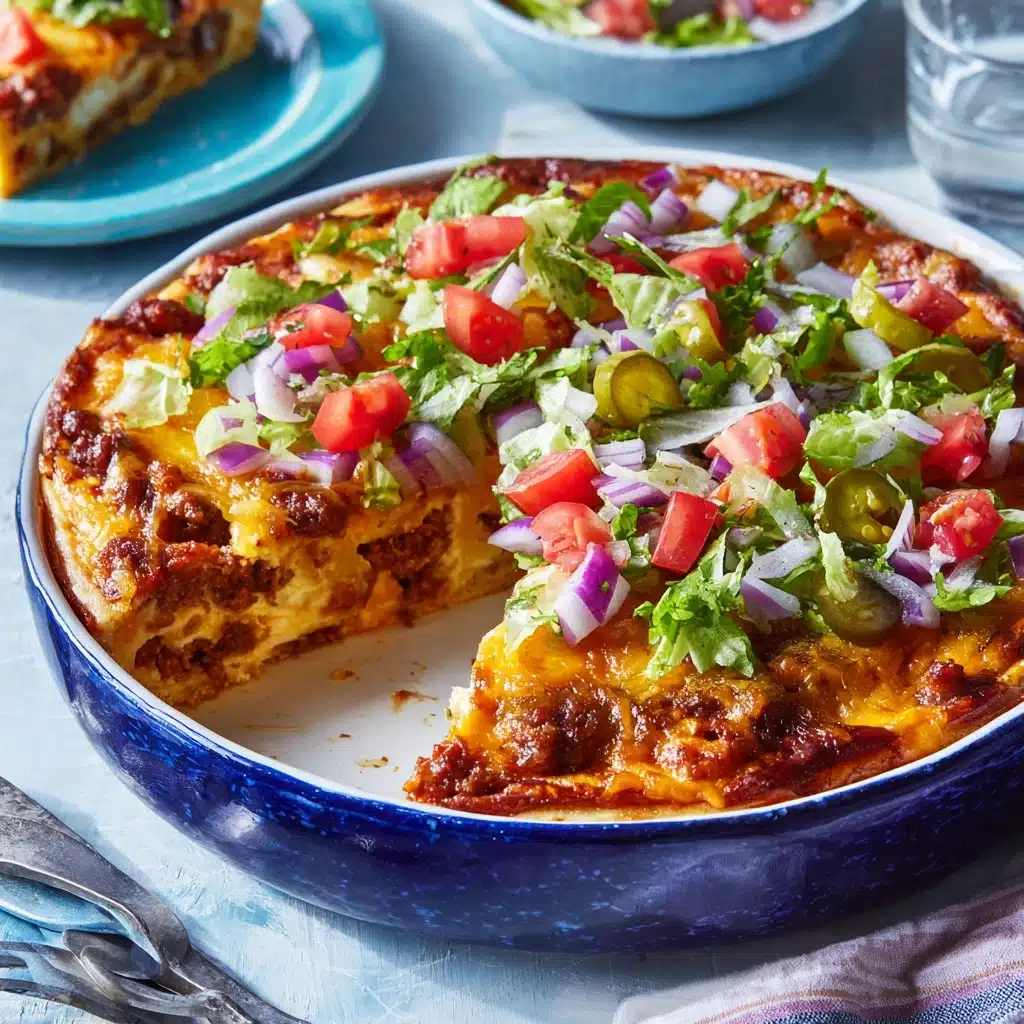 Cheeseburger Pie Recipe - Recipe Image