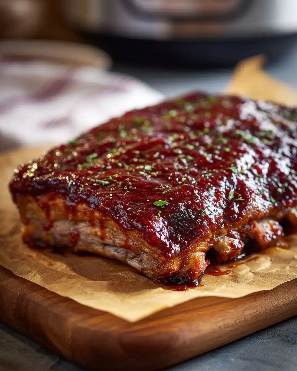 Easy Crockpot Honey Garlic Soy Spareribs Recipe