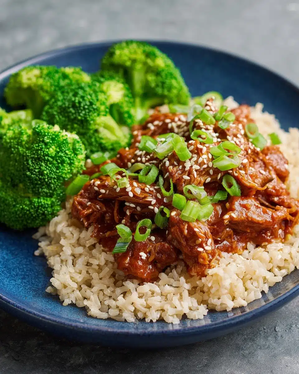 Slow Cooker Honey Garlic Chicken Recipe
