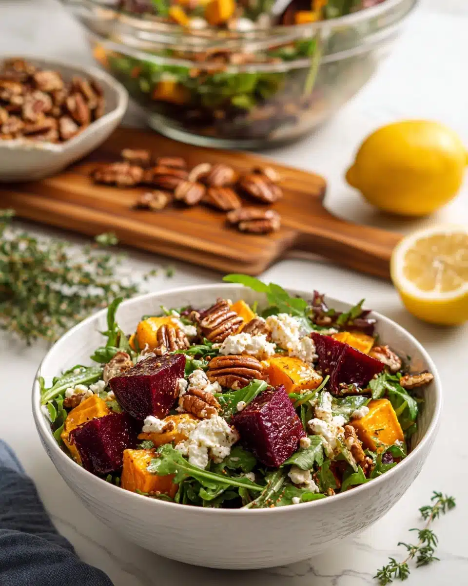 Harvest Salad with Lemon Thyme Dressing Recipe