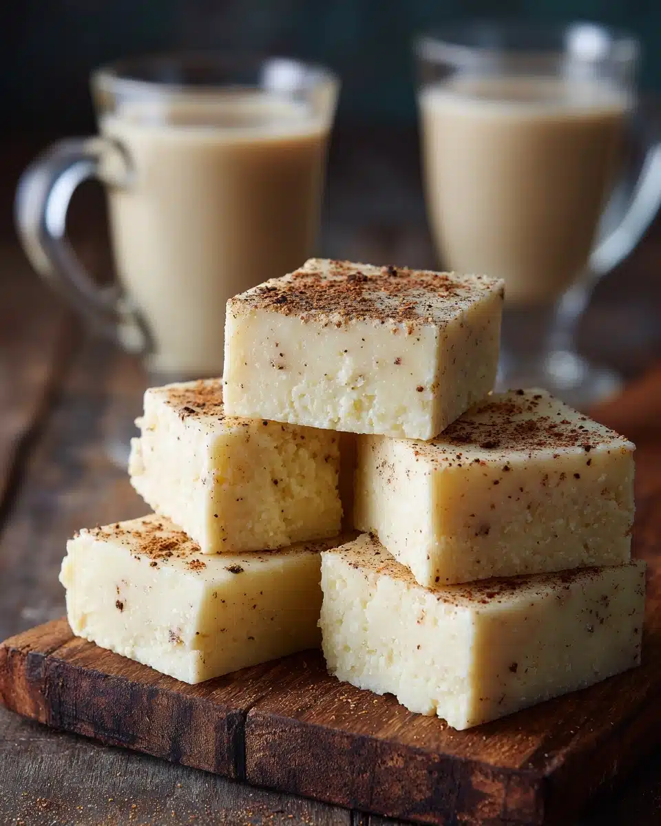 Eggnog Fudge Recipe