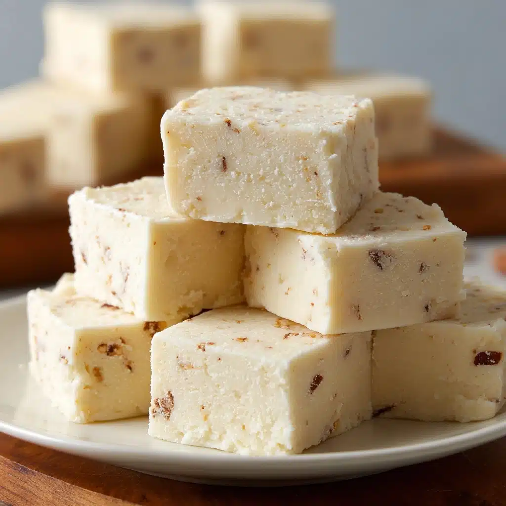 Eggnog Fudge Recipe - Recipe Image