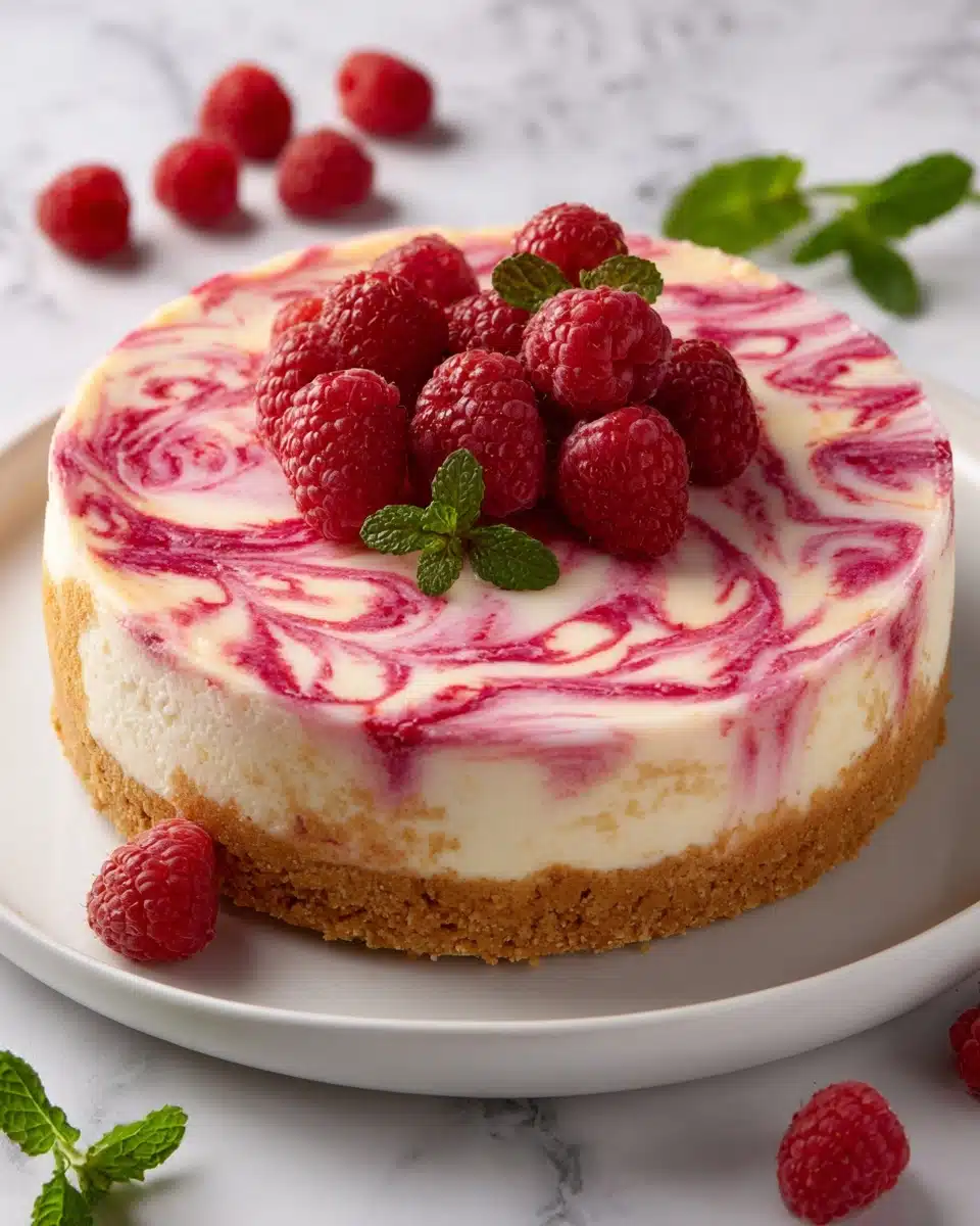 No Bake Raspberry Cheesecake Recipe