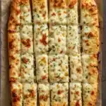 Homemade Cheesy Garlic Breadsticks Recipe