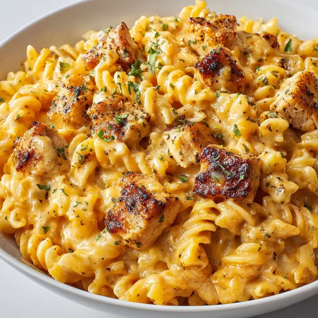 Cheesy Chicken Rotini Skillet Recipe - Recipe Image