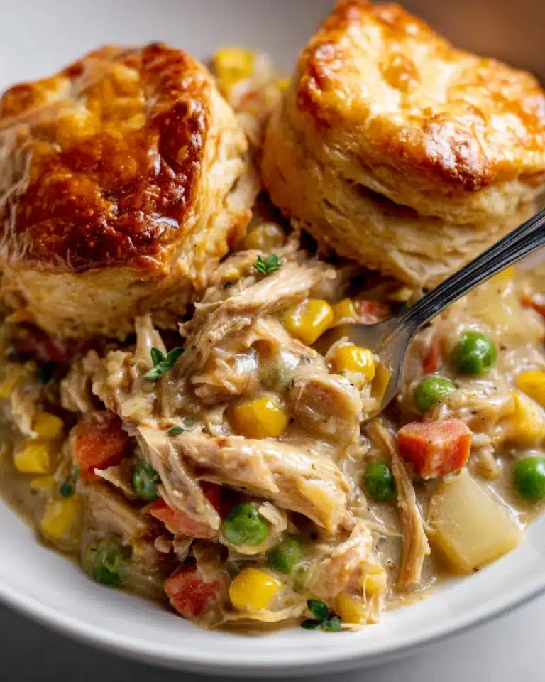 Crockpot Chicken Pot Pie Stew Recipe