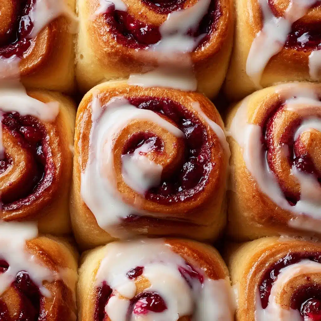 Raspberry Cinnamon Rolls Recipe - Recipe Image