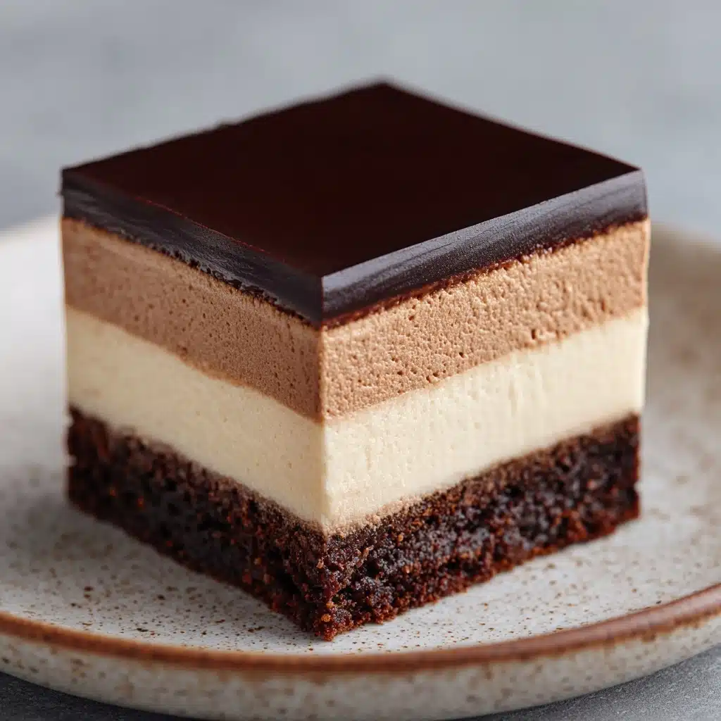 Chocolate Mousse Brownies Recipe - Recipe Image