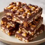 Dark Chocolate and Sea Salt Nut Bars Recipe