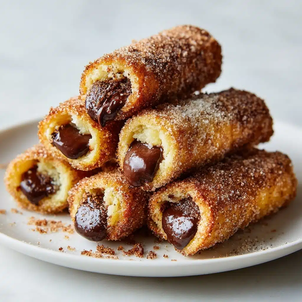 Nutty Churro Bites with Nutella for Instant Dessert Joy Recipe - Recipe Image
