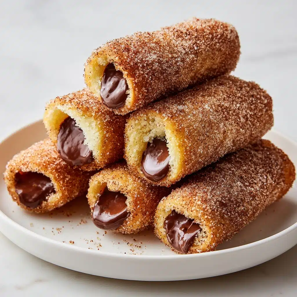 Nutty Churro Bites with Nutella for Instant Dessert Joy Recipe - Recipe Image