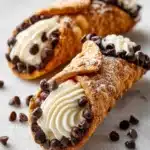 Churro Cannolis (Cannoli Recipe and Cannoli Filling) Recipe