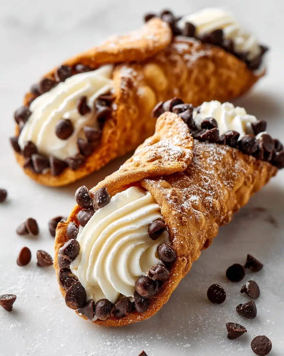 Churro Cannolis (Cannoli Recipe and Cannoli Filling) Recipe