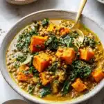 Vegetarian Lentil & Sweet Potato Curry Recipe
