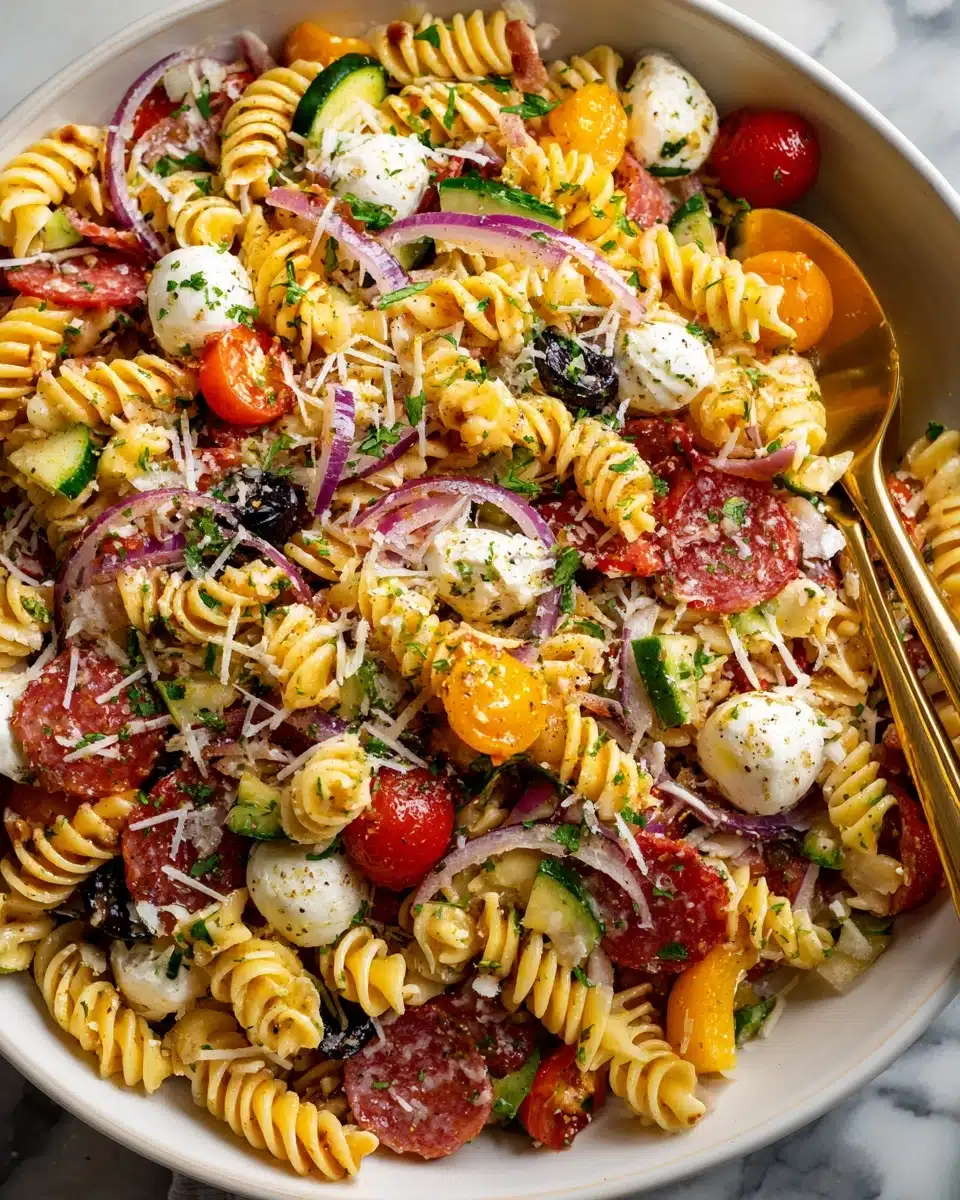 Zesty Italian Pasta Salad Recipe