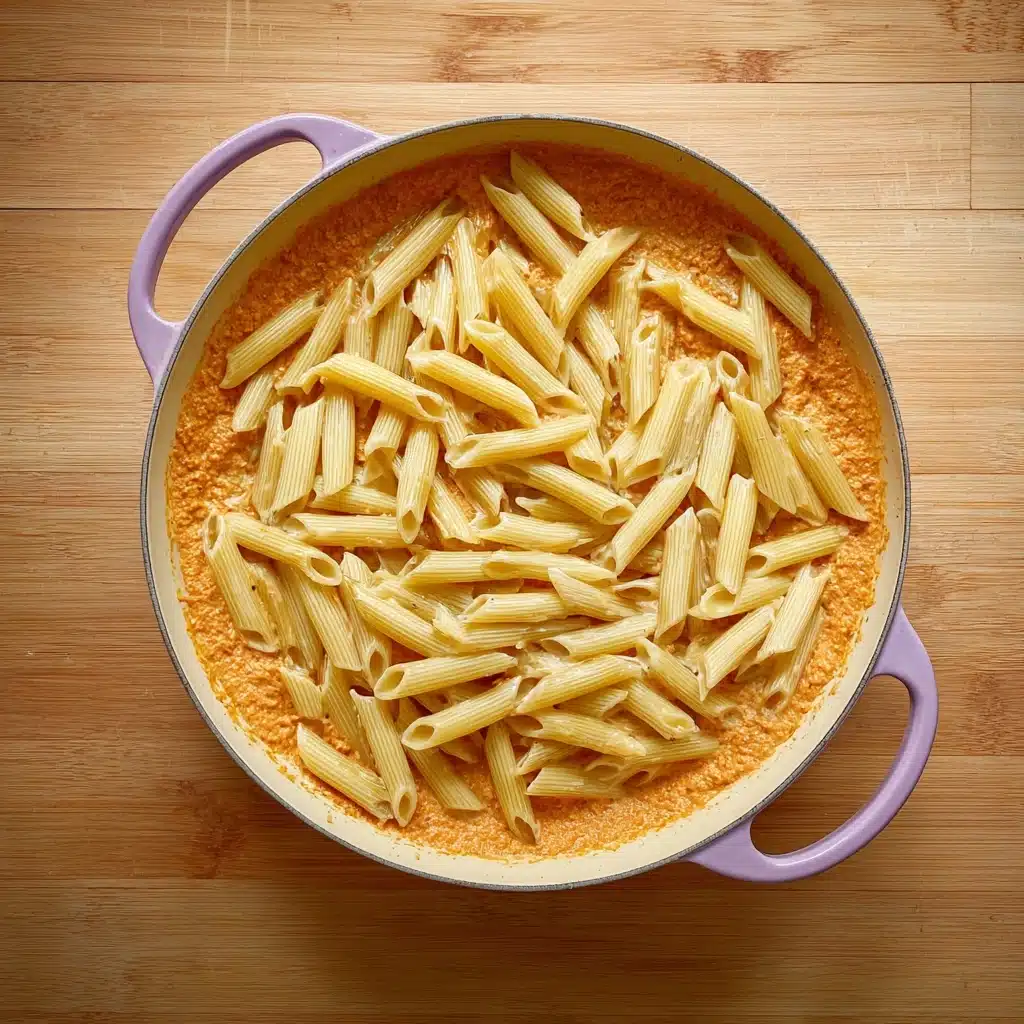 High Protein Creamy Beef Pasta Recipe - Recipe Image