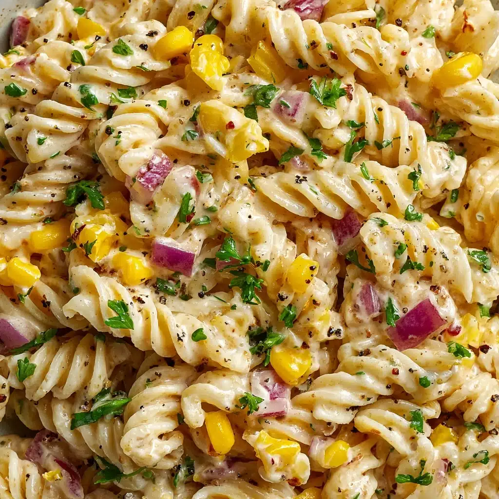 Street Corn Pasta Salad Recipe - Recipe Image