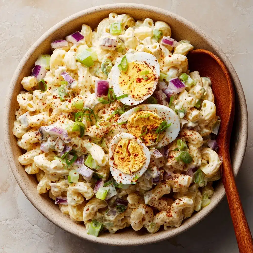 Deviled Egg Pasta Salad Recipe - Recipe Image